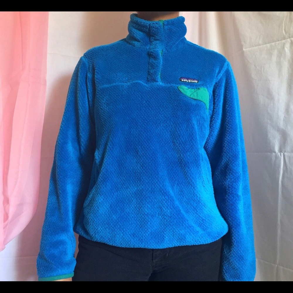 Patagonia Blue Fleece Sweater!